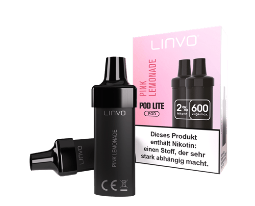 Linvo - Pod Lite Cartridge Pink Lemonade 20 mg/ml (2 Stück pro Packung)