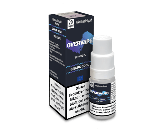 Overvape - Grape Cool - Nikotinsalz Liquid 20 mg/ml