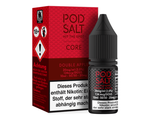 Pod Salt Core - Double Apple - Nikotinsalz Liquid 20 mg/ml