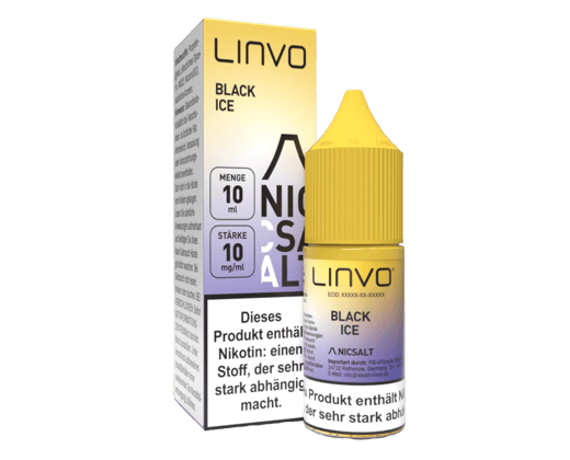 Linvo - Black Ice - Nikotinsalz Liquid 10 mg/ml