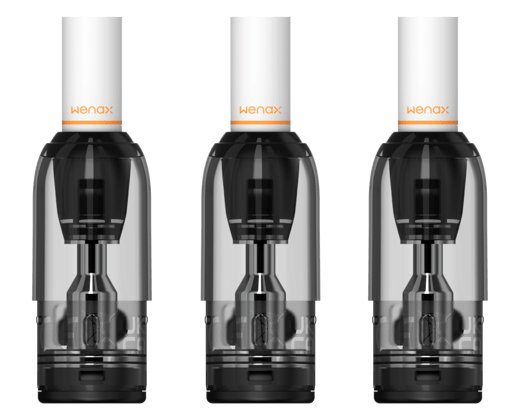 GEEKVAPE - Wenax M1 Cartridge 0,8 Ohm mit Filter (3 Stück pro Packung)