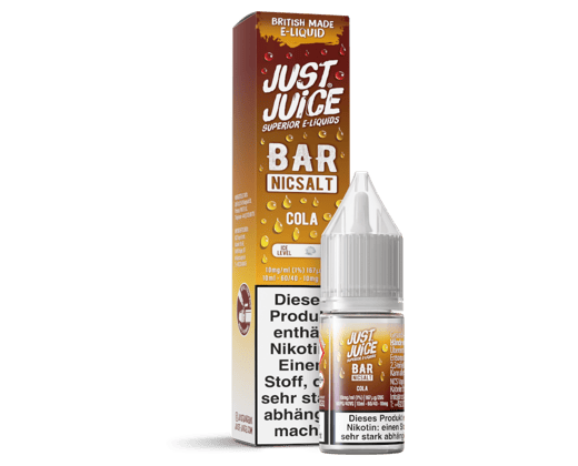 Just Juice - Bar - Cola - Nikotinsalz Liquid 10 mg/ml