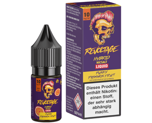 Revoltage - Punky Passion Fruit - Hybrid Nikotinsalz Liquid 10 mg/ml