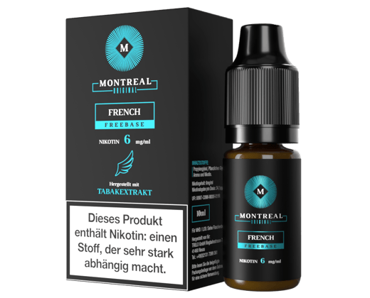 Montreal Original - French E-Zigaretten Liquid 6 mg/ml