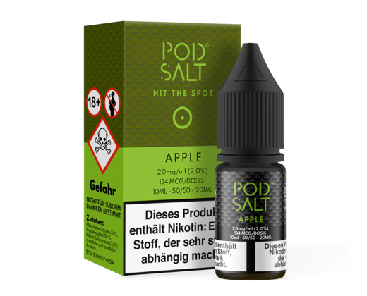 Pod Salt - Apple - Nikotinsalz Liquid 20 mg/ml
