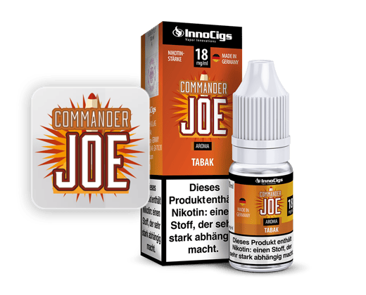 InnoCigs - Commander Joe Tabak Aroma 18 mg/ml