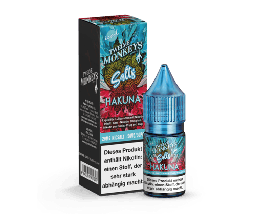 Twelve Monkeys - Iced - Hakuna - Nikotinsalz Liquid 20 mg/ml