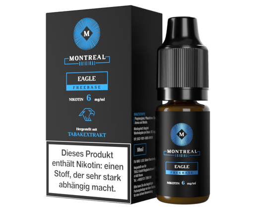Montreal Original - Eagle E-Zigaretten Liquid 6 mg/ml
