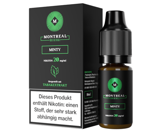 Montreal Original - Minty - Nikotinsalz Liquid 20 mg/ml