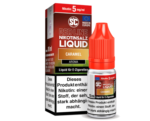 SC - Red Line - Caramel - Nikotinsalz Liquid 5 mg/ml