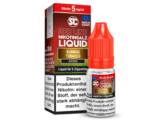SC - Red Line - Sunrise Tobacco - Nikotinsalz Liquid 5 mg/ml