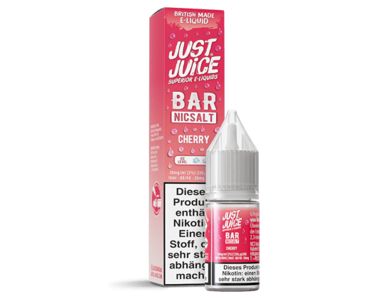 Just Juice - Bar - Cherry - Nikotinsalz Liquid 20 mg/ml