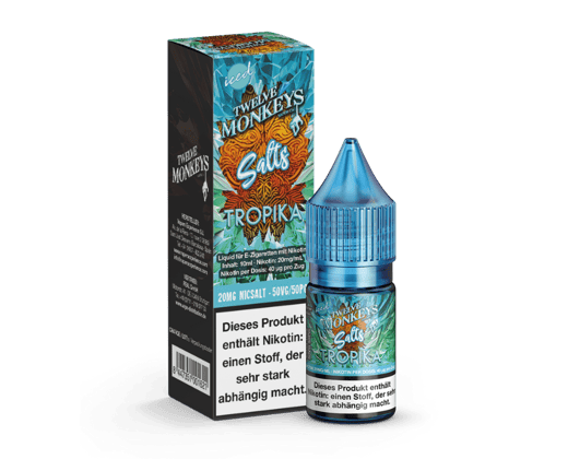 Twelve Monkeys - Iced - Tropika - Nikotinsalz Liquid 20 mg/ml