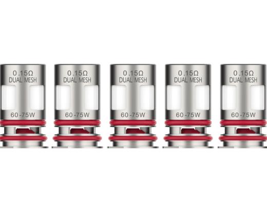 Vaporesso - GTX Dual Mesh Heads 0,15 Ohm (5 Stück pro Packung)