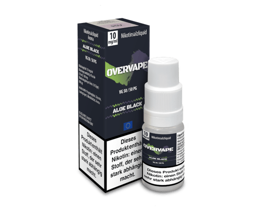 Overvape - Aloe Black - Nikotinsalz Liquid 10 mg/ml