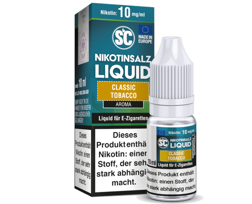 SC - Classic Tobacco - Nikotinsalz Liquid 10 mg/ml
