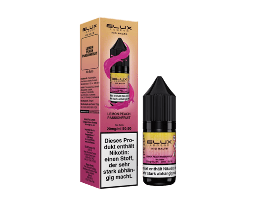 Elux - Lemon Peach Passion - Nikotinsalz Liquid 10 mg/ml