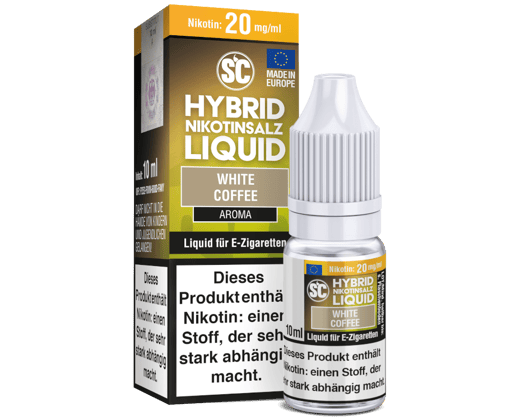 SC - White Coffee - Hybrid Nikotinsalz Liquid 20 mg/ml