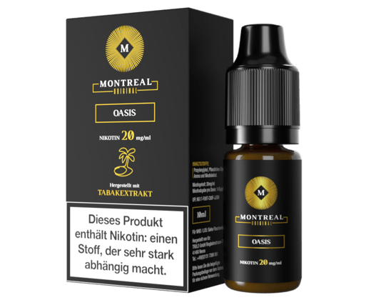 Montreal Original - Oasis - Nikotinsalz Liquid 20 mg/ml