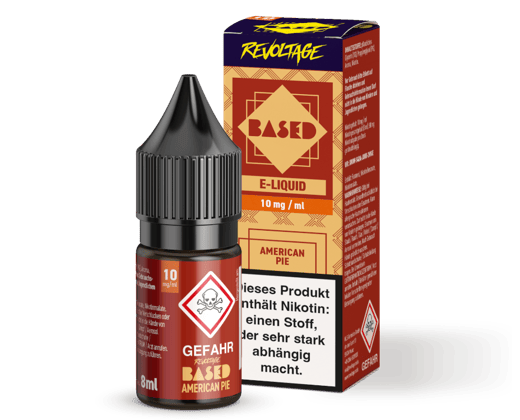 Revoltage - BASED - Amercian Pie Hybrid Nikotinsalz Liquid 8 ml 10 mg/ml