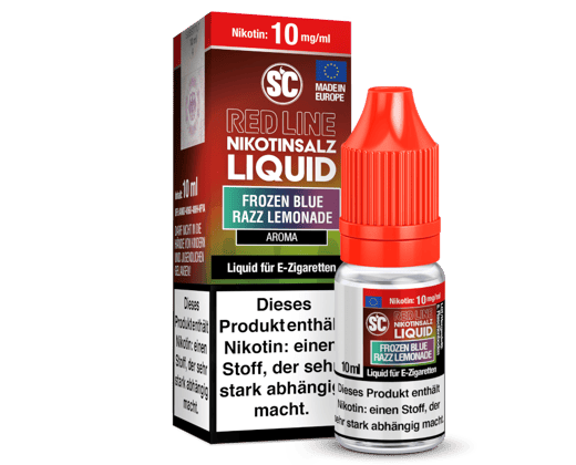 SC - Red Line - Frozen Blue Razz Lemonade - Nikotinsalz Liquid 10 mg/ml