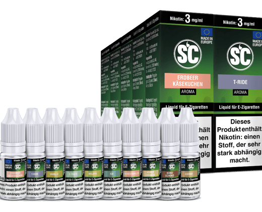 SC Liquid - Gourmet Probierbox 3 mg/ml