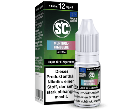 SC Liquid - Menthol-Himbeere 12 mg/ml