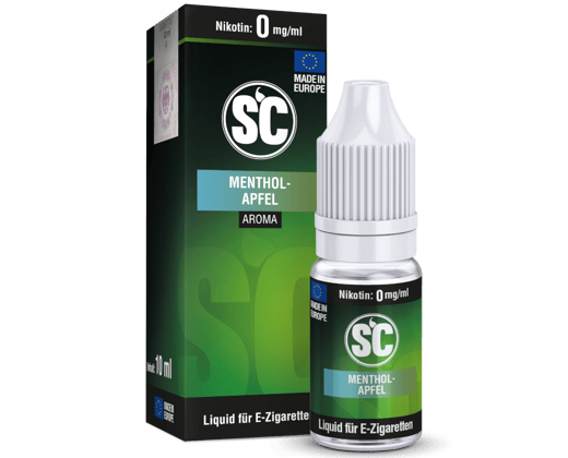SC Liquid - Menthol-Apfel 0 mg/ml