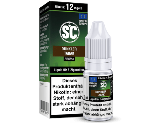 SC Liquid - Dunkler Tabak 12 mg/ml