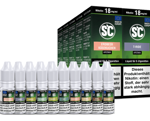 SC Liquid - Gourmet Probierbox 18 mg/ml