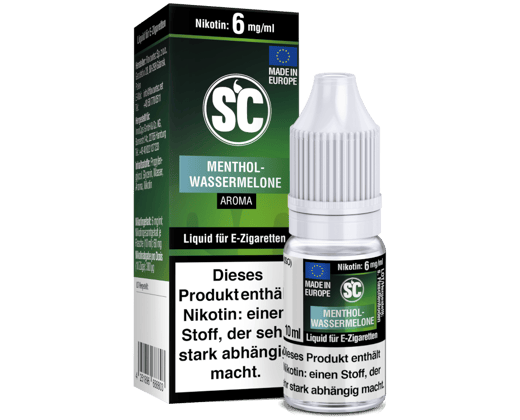 SC Liquid - Menthol-Wassermelone 6 mg/ml