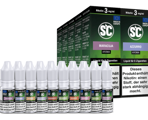 SC Liquid - Fruit Probierbox 3 mg/ml