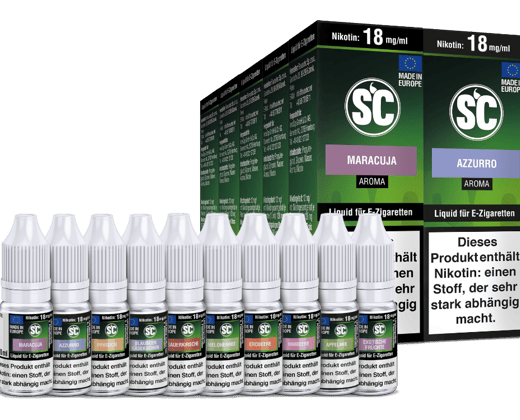 SC Liquid - Fruit Probierbox 18 mg/ml