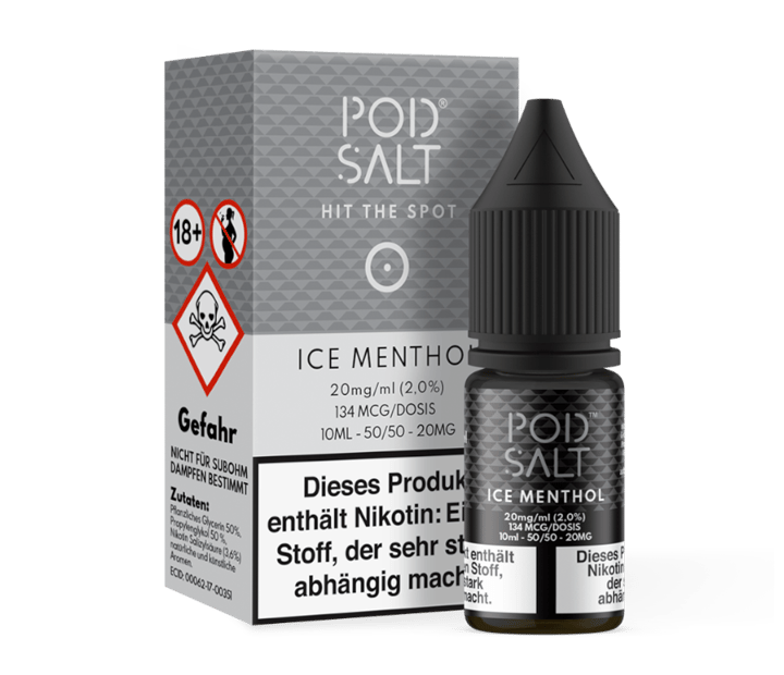 Pod Salt - Ice Menthol - Nikotinsalz Liquid 20 mg/ml