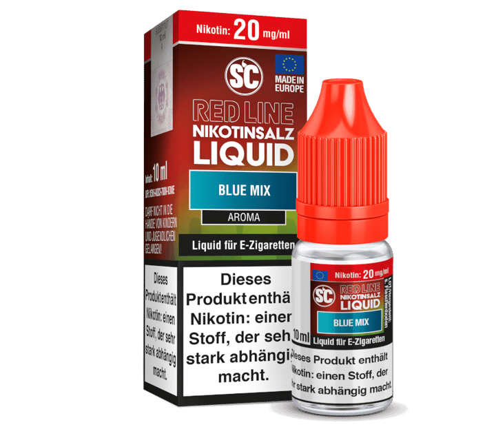 SC - Red Line - Blue Mix - Nikotinsalz Liquid 20 mg/ml