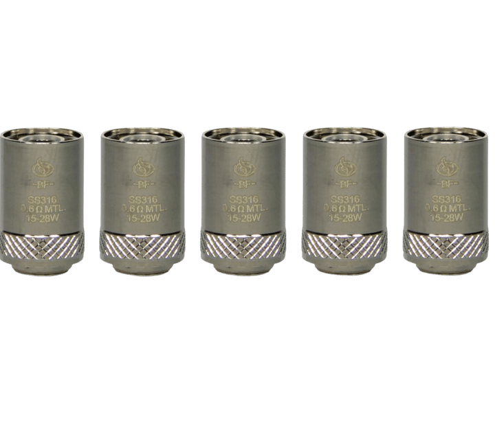InnoCigs - BF SS316 Heads 0,6 Ohm (5 Stück pro Packung)