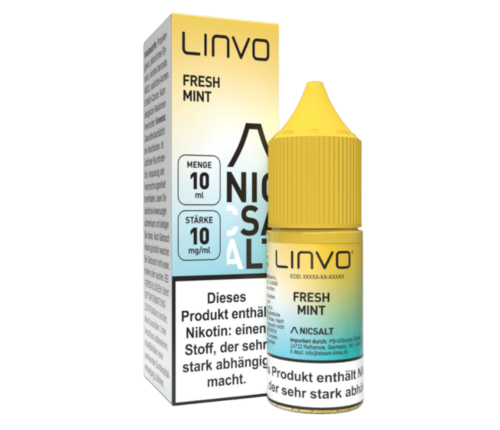 Linvo - Fresh Mint - Nikotinsalz Liquid 10 mg/ml
