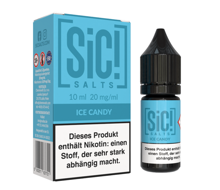 SiC! Salts - Ice Candy - Nikotinsalz Liquid 20 mg/ml