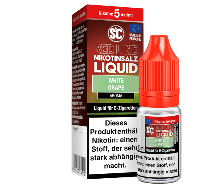SC - Red Line - White Grape - Nikotinsalz Liquid 5 mg/ml