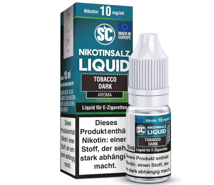 SC - Tobacco Dark - Nikotinsalz Liquid 10 mg/ml