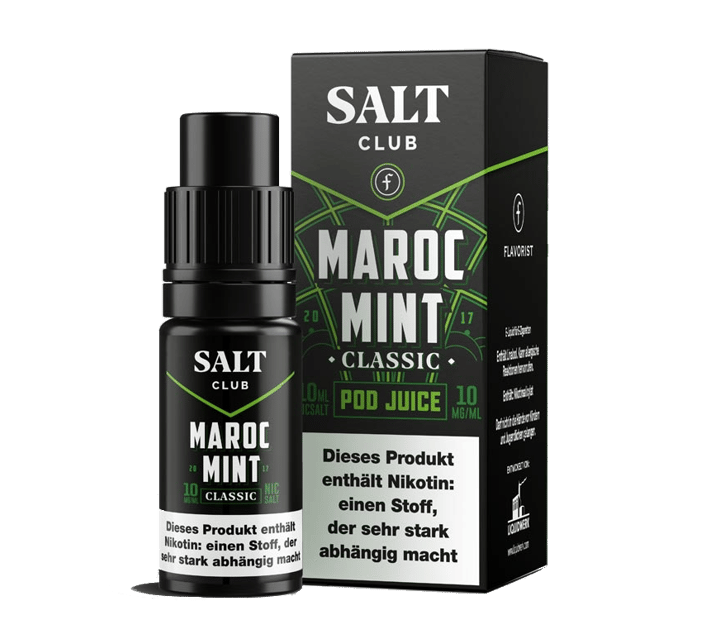 Salt Club - Flavorist Maroc Mint - Classic - Nikotinsalz Liquid 10 mg/ml