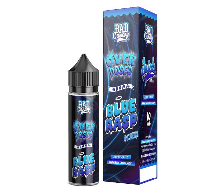 Bad Candy Liquids - Juicd - Aroma Overdosed Blue Rasp 10 ml