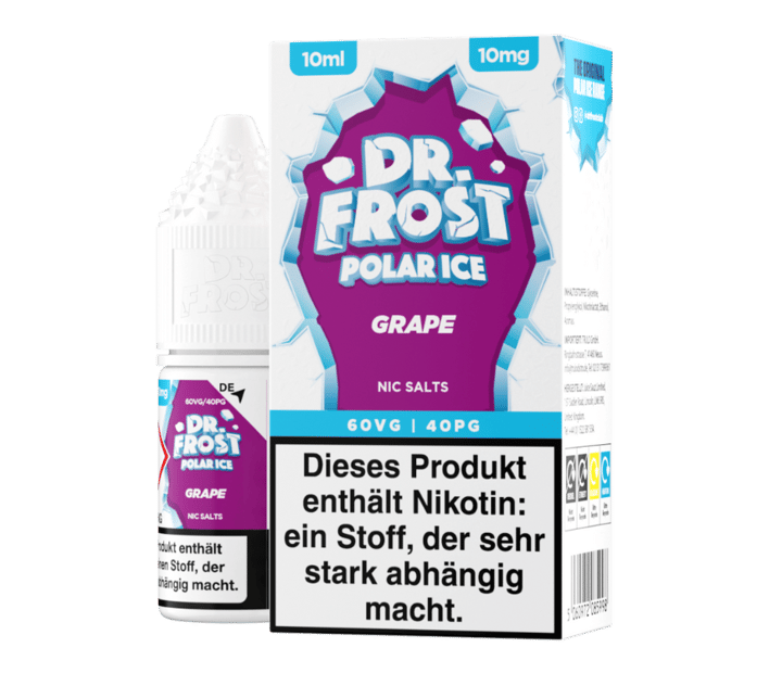 Dr. Frost - Polar Ice - Grape - Nikotinsalz Liquid 10 mg/ml