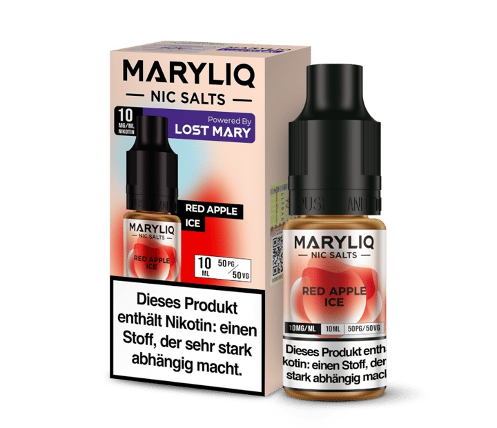 MARYLIQ - Red Apple Ice - Nikotinsalz Liquid 10 mg/ml