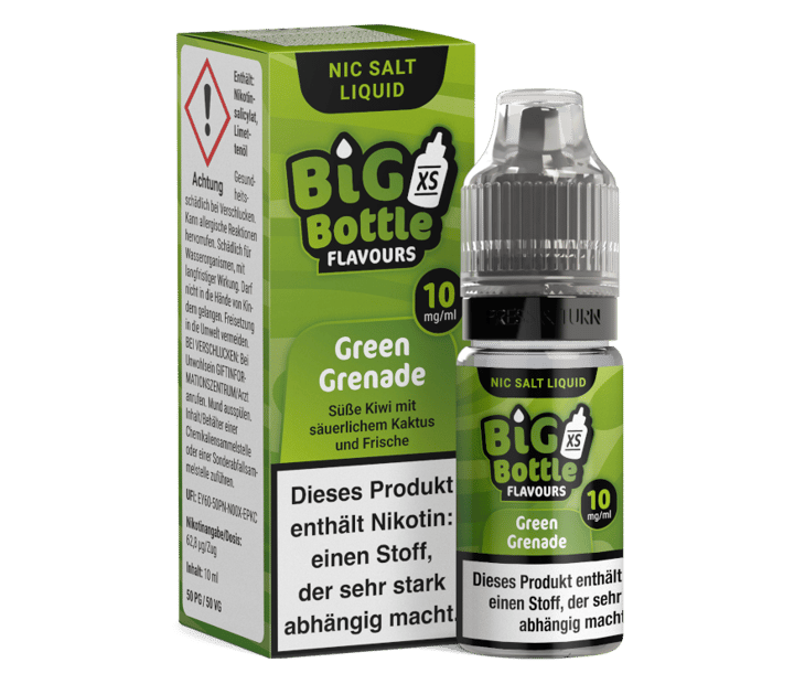 Big Bottle - Green Grenade - Nikotinsalz Liquid 10 mg/ml