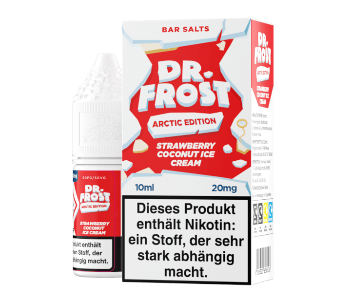 Dr. Frost - Arctic Edition - Strawberry Coconut Ice Cream - Nikotinsalz Liquid 20 mg/ml