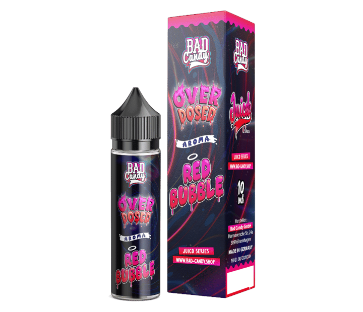 Bad Candy Liquids - Juicd - Aroma Overdosed Red Bubble 10 ml
