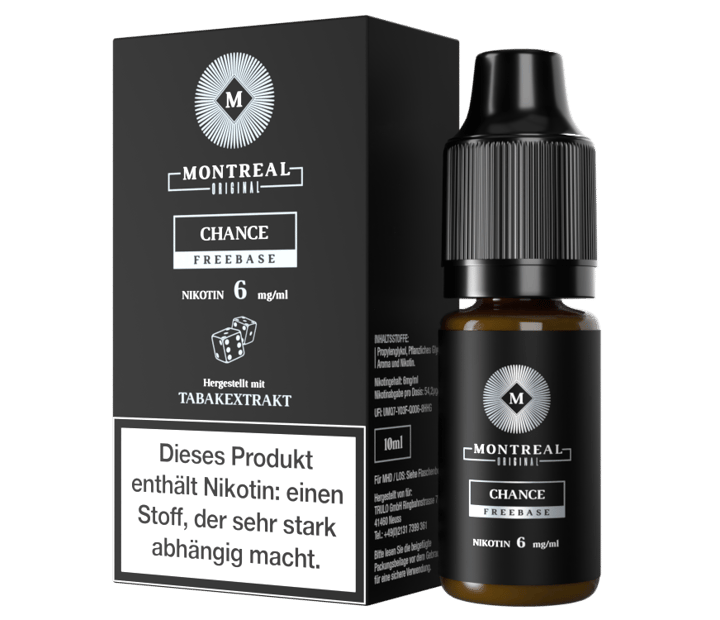 Montreal Original - Chance E-Zigaretten Liquid 6 mg/ml