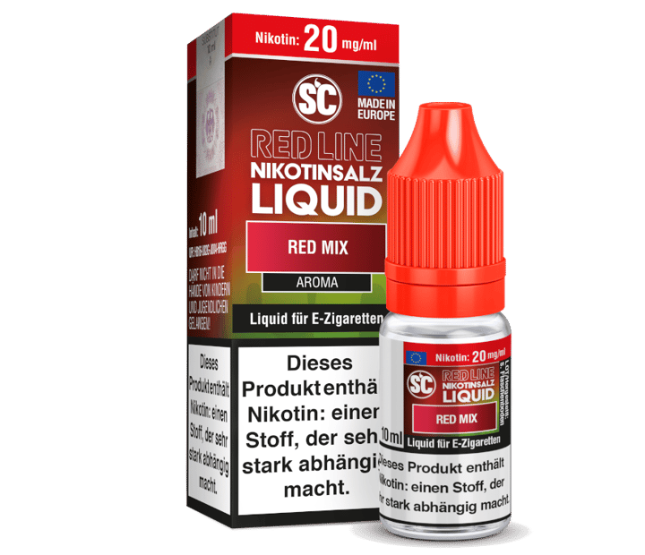 SC - Red Line - Red Mix - Nikotinsalz Liquid 20 mg/ml