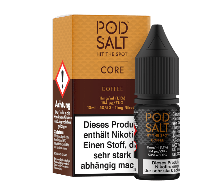 Pod Salt Core - Coffee - Nikotinsalz Liquid 11 mg/ml